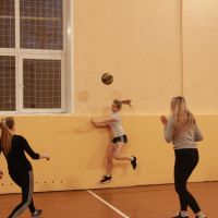 Первенство колледжа по волейболу среди девушек