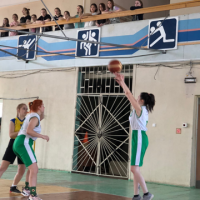 Областные соревнования по баскетболу среди девушек